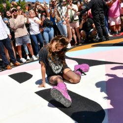 Lady Gaga at declaration of “Born This Way Day” in West Hollywood