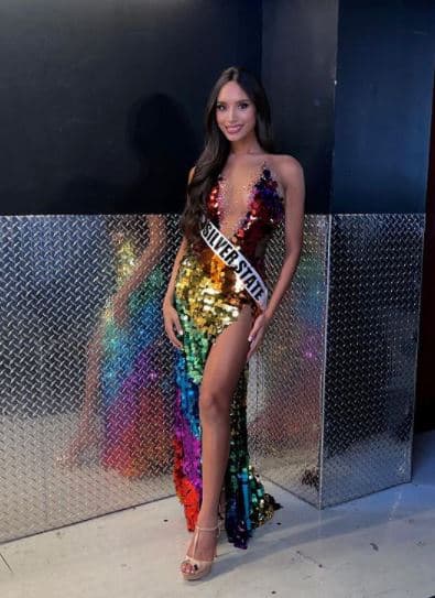 Kataluna Enriquez, who was crowned Miss Nevada USA on Sunday, will become the first openly transgender woman to compete in the Miss USA pageant.