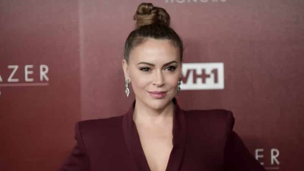 Alyssa Milano says she might challenge California Rep. Tom McClintock at some point.