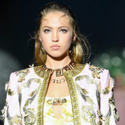 Kate Moss' 19 year old daughter Lilly Grace on the runway