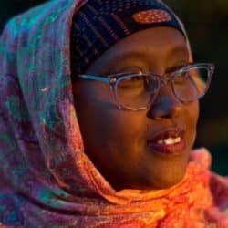 Somali Mayor, Deqa Dhalac, poses for a portrait at her home in South Portland in 2018. Of becoming the city's mayor this week, she said,
