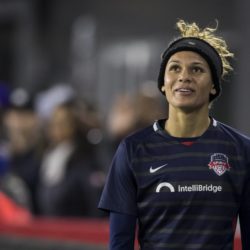 Trinity Rodman on the soccer field