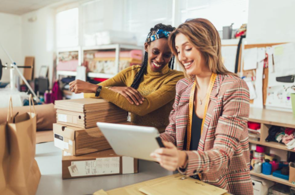two women business owners