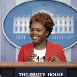 Karine Jean-Pierre will be the first openly LGBTQ White House press secretary.(Andrew Harnik / Associated Press)
