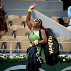 Serena Williams at the French Open last year. She said she would play in the U.S. Open, which begins in late August.Credit...Pete Kiehart for The New York Times