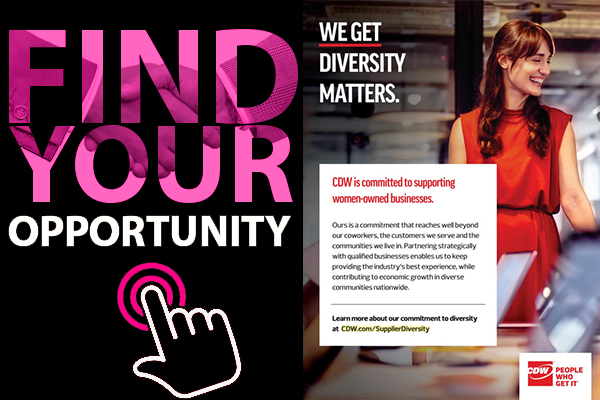 CDW Supplier Opportunities - Click or Tap Here