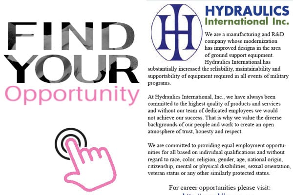 Hydraulics International Hot Job - Click or Tap Here