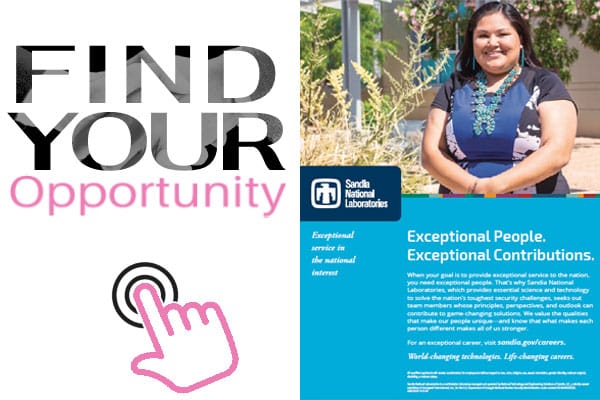 Sandia Labs Hot Jobs - Click or Tap Here