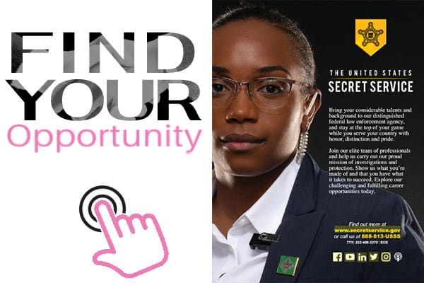Secret Service Jobs - Click or Tap Here