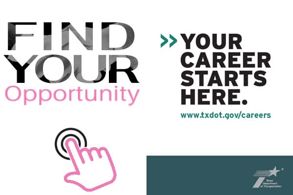 Texas DOT Hot Jobs - Click or Tap Here