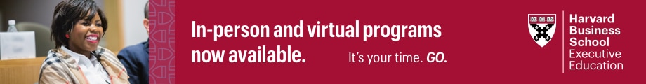 Harvard Business School Virtual Programs