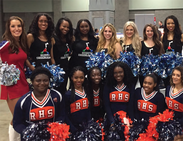Science Cheerleaders at the USA Science & Engineering Festival